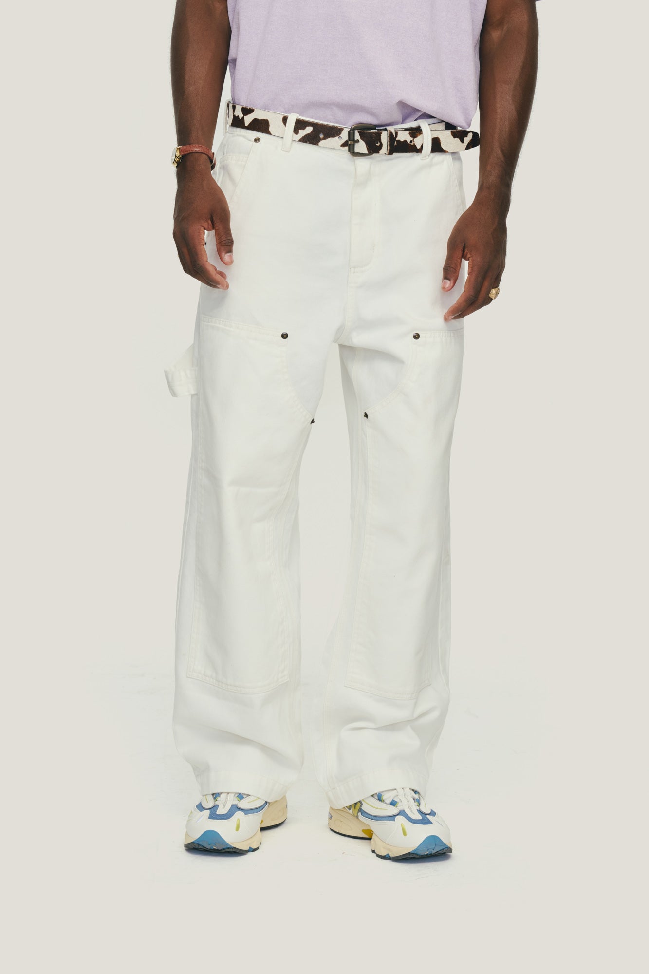 Calça Double Knee Carpinteiro - Off White