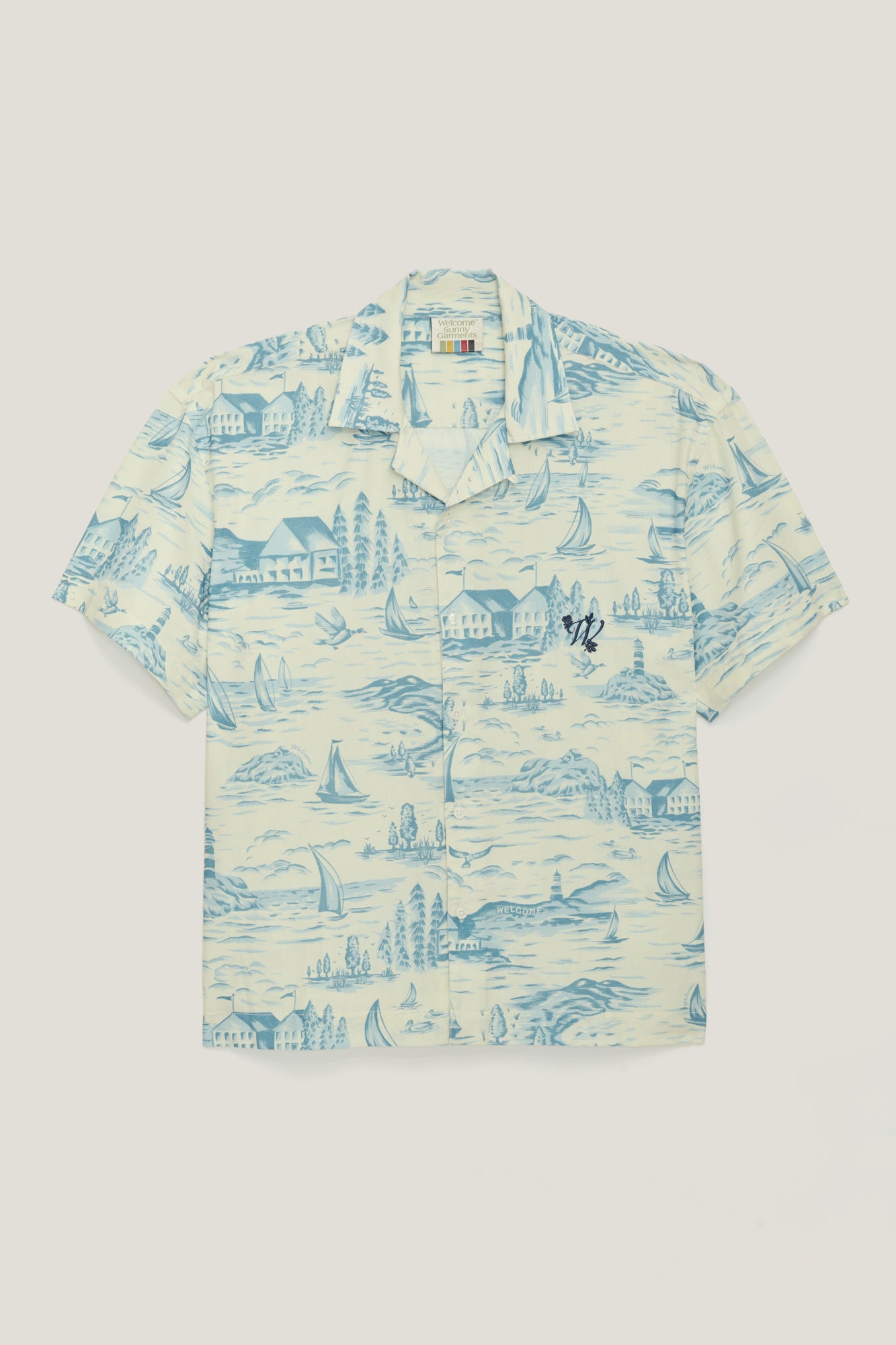 Camisa Sailor - Azul