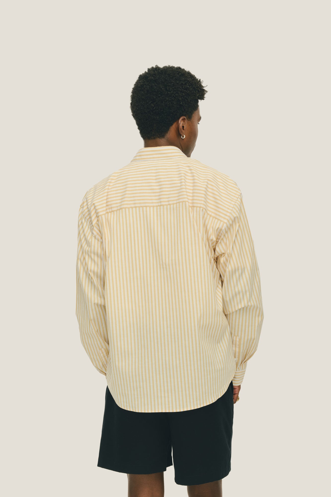 Camisa Solaris - Amarelo e Off-White