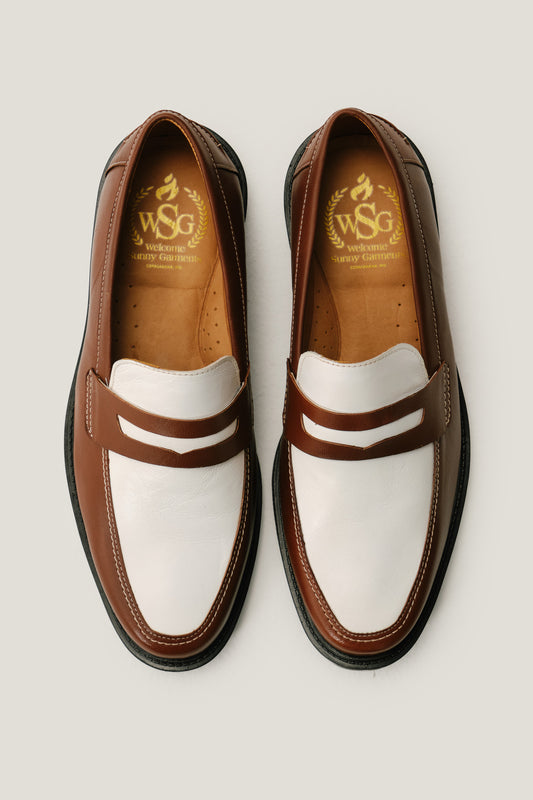 Sapato Penny Loafer Atlântico -  Marrom Whisky