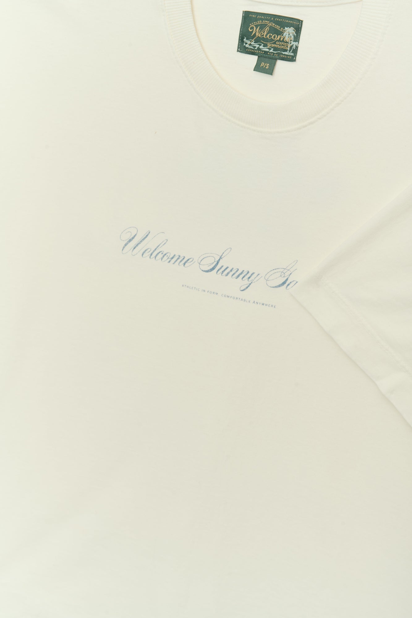 T-shirt Tenis Crest - Off White